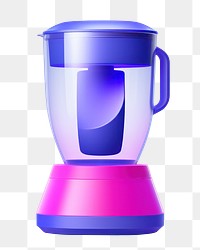 Mixer coffeemaker refreshment drinkware.  PNG with transparent background.