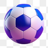 Football sphere sports soccer.  PNG with transparent background.