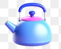 Kettle appliance cookware ceramic.  PNG with transparent background.