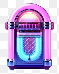 Purple electronics technology music.  PNG with transparent background.