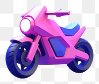 Motorcycle vehicle wheel moped.  PNG with transparent background.