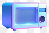 Technology multimedia television appliance.  PNG with transparent background.