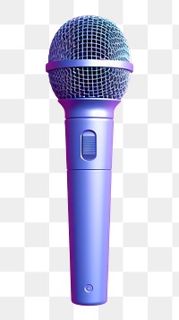 Microphone performance technology karaoke.  PNG with transparent background.