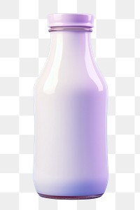 Milk refreshment laboratory container.  PNG with transparent background.