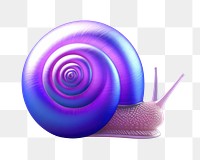 Animal snail invertebrate gastropod.  PNG with transparent background.