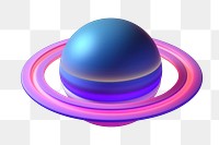 Sphere technology astronomy universe.  PNG with transparent background.