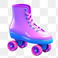 Footwear skating sports wheel.  PNG with transparent background.