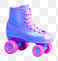 Footwear skating sports shoe.  PNG with transparent background.