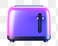 Technology multimedia appliance suitcase.  PNG with transparent background.