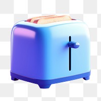 Appliance suitcase luggage toaster. AI generated Image by rawpixel.