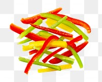 Bell peppers png, healthy food, transparent background