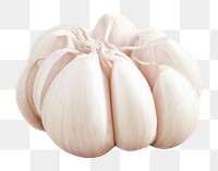 Garlic bulb png, healthy food, transparent background