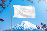 Flag png transparent mockup