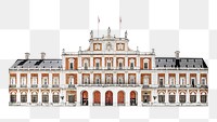 Png Royal Palace of Aranjuez in Spain, transparent background