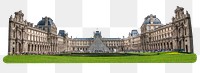 Png Louvre museum Paris, France, transparent background