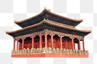 Png Forbidden City in China, transparent background