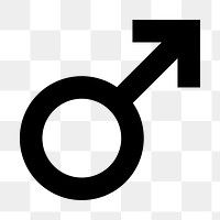 PNG male flat icon, transparent background