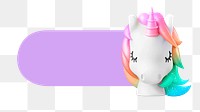 PNG Unicorn slide icon, transparent background