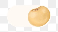 PNG Soybean slide icon, transparent background