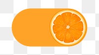 PNG Orange slide icon, transparent background