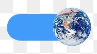 PNG Globe earth slide icon, transparent background