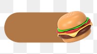 PNG Hamburger slide icon, transparent background