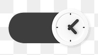 PNG Wall clock  slide icon, transparent background
