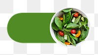 PNG On salad icon, transparent background