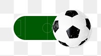 PNG Football slide icon, transparent background