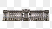 Png UK's Buckingham Palace, transparent background