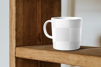 Coffee mug png mockup, transparent design