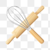 PNG 3D baking tool, element illustration, transparent background