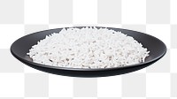 PNG 3D rice dish, element illustration, transparent background