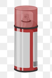 Spray bottle png, transparent background