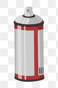 Spray bottle png, transparent background