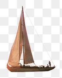 PNG Sailboat yacht, adventure travel, transparent background