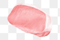 PNG Raw pork steak, butchery food illustration, transparent background