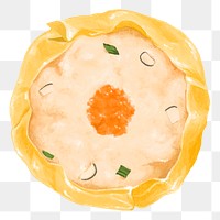 PNG Dim sum, Chinese food illustration, transparent background