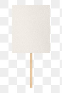 Protest sign png, transparent background