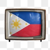 Png the Philippines flag TV, transparent background