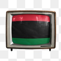 TV pan-African flag