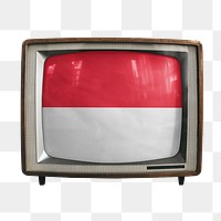 Png TV Indonesia flag, transparent background