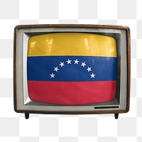 Png TV Venezuela flag, transparent background