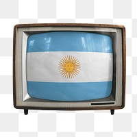 Png Argentina flag TV, transparent background