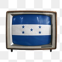 Png TV Honduras flag, transparent background