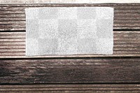 Welcome mat png mockup, transparent design