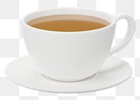 PNG 3D hot coffee, element illustration, transparent background