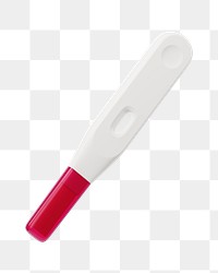 PNG 3D pregnancy test, element illustration, transparent background
