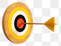 PNG Archery darts white background recreation. 