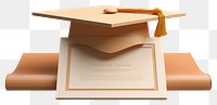 PNG Certificate graduation text  